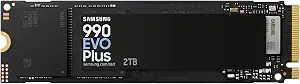 Samsung SSD 990 EVO Plus 2TB, PCIe Gen 4x4 | 5x2 M.2 2280, Up to - B0DHLCRF91