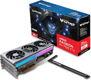 Sapphire 11322-01-40G Nitro+ AMD Radeon RX 7900 XTX Vapor-X Gaming Graphics Card with 24GB GDDR6, - B0BR6JWP1Q