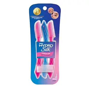 Schick Hydro Silk Touch-Up Dermaplane Razor for Women Face, 3 ct - B0787GLBMV