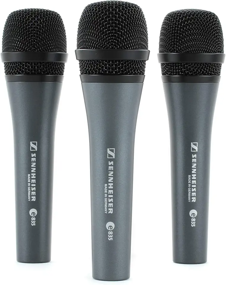 Sennheiser E835 Microphone, Pack of 3 - B0002H0RFY