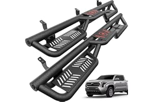 SOENBOO Running Boards Side Steps for Toyota Tacoma Double Crew Cab | 2024-2026 Toyota Tacoma - B0H8DHLD9P