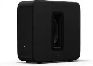 Sonos Sub 4 - Wireless Subwoofer - Black - B0DFK42525