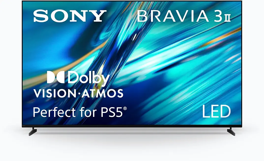 Sony 100 Inch BRAVIA 3 II LED 4K HDR Smart Google TV with Gemini K100XR30M2 - B0GM21NGKM
