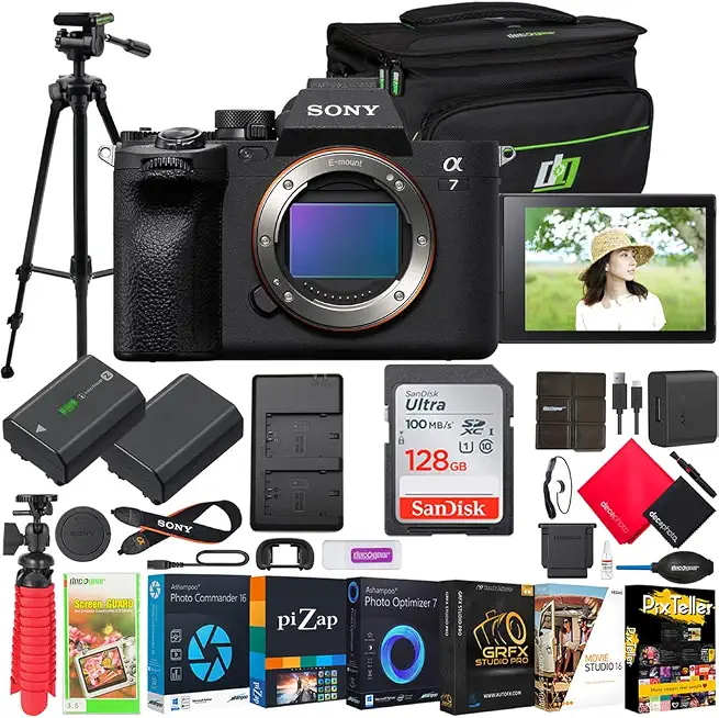 Sony a7 IV Full Frame Mirrorless 33MP Alpha Interchangeable Lens Camera Renewed |Official Sony USA - B0DP3QM763