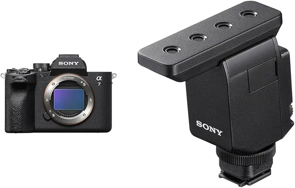 Sony Alpha 7 IV Full-Frame Mirrorless Interchangeable Lens Camera,Body Only, Black Digital MI Shoe Shotgun - B0B99PP57K