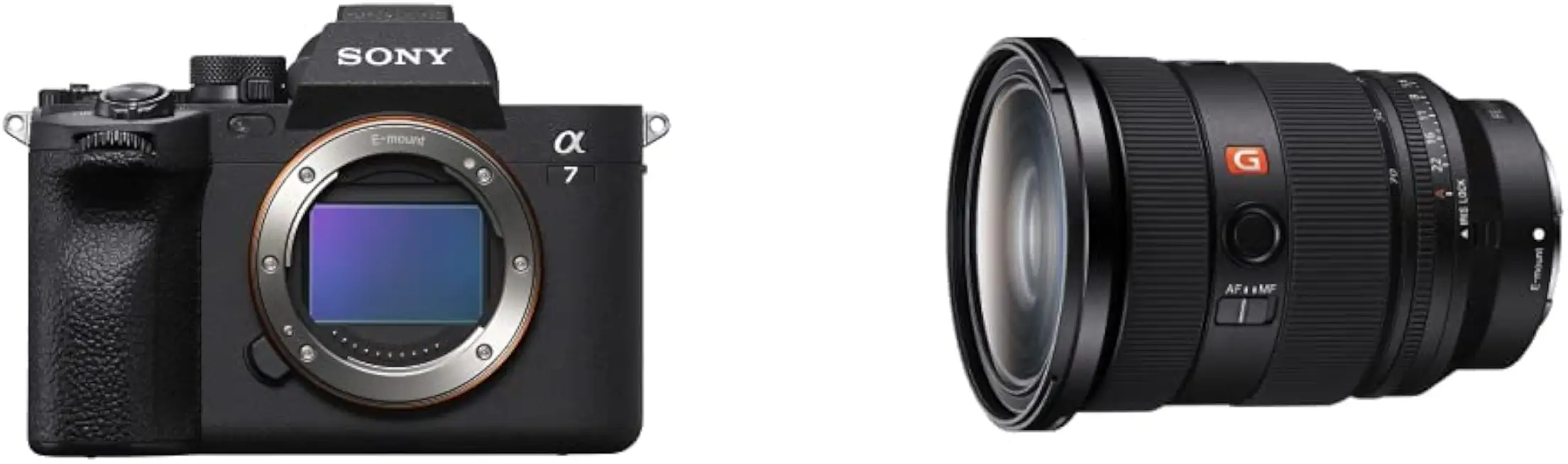 Sony Alpha 7 IV Full-Frame Mirrorless Interchangeable Lens Camera,Body Only, Black & Sony FE 24-70mm - B0B7ZL362V