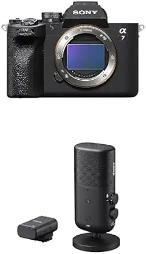 Sony Alpha 7 IV Full-Frame Mirrorless Interchangeable Lens Camera,Body Only, Black + Sony Wireless Streaming - B0CSTCSRYS