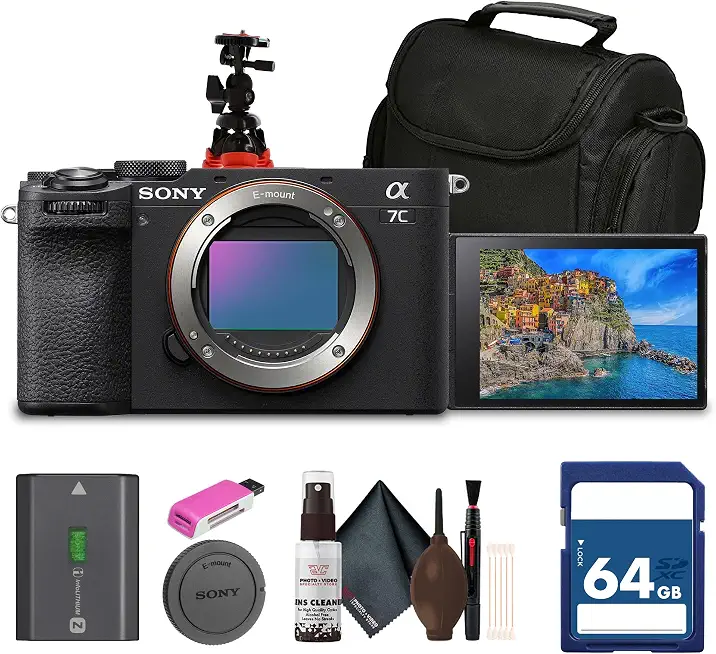 Sony Alpha 7C II Mirrorless Full-Frame Interchangeable Lens Camera Bundle - B0FJSDY6JZ