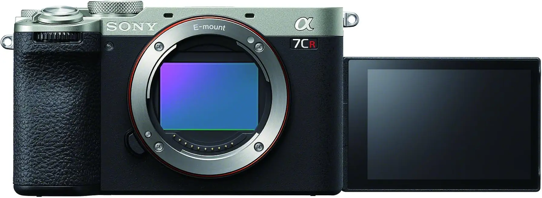 Sony Alpha 7CR Full-Frame Interchangeable Lens Hybrid Camera - Silver - B0CGTVHVYP