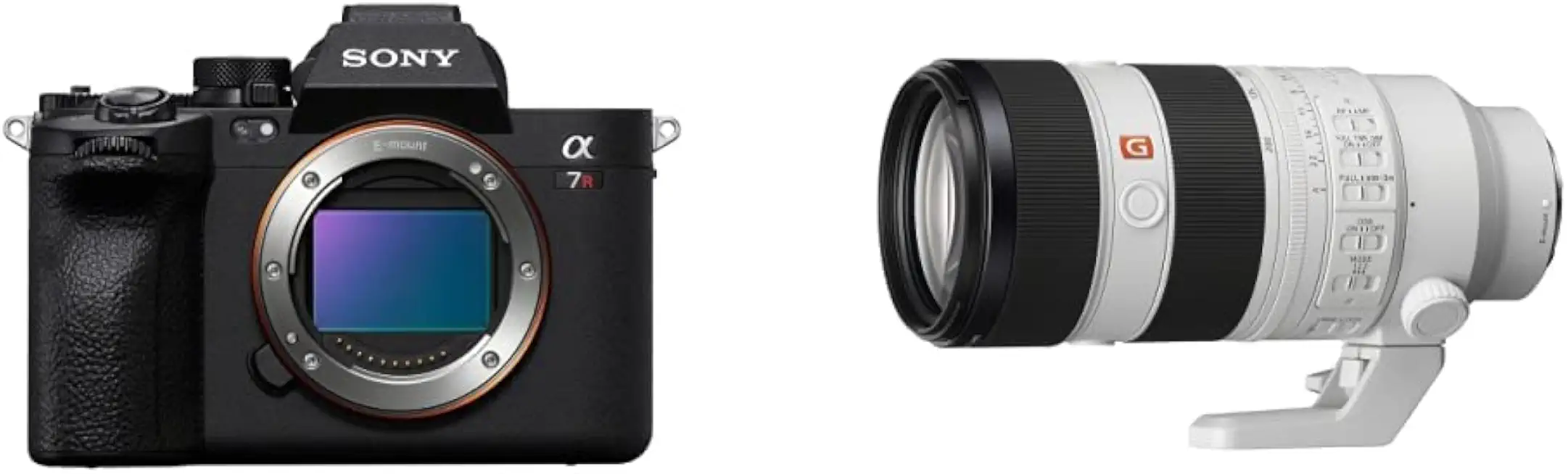 Sony Alpha 7R V Full-Frame Mirrorless Camera with Sony FE 70-200mm GM OSS II G - B0BNM1W725