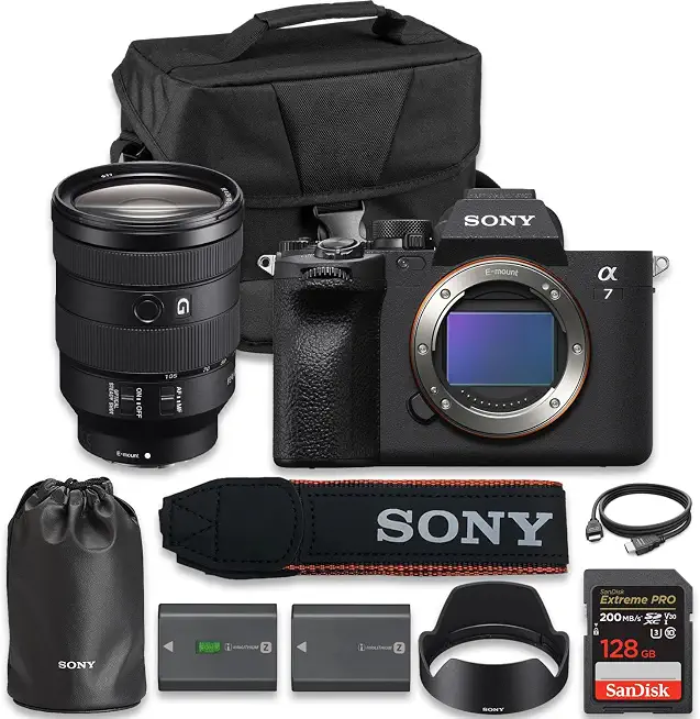 Sony Alpha a7 IV | USA Model | Full Frame Mirrorless Camera with FE 24-105mm - B0GVKWP9HL