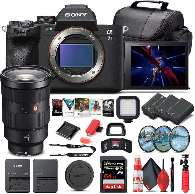 Sony Alpha a7S III Mirrorless Digital Camera (Body Only) (ILCE7SM3/B) + Sony FE 24-70mm Lens - B08WYS83WN
