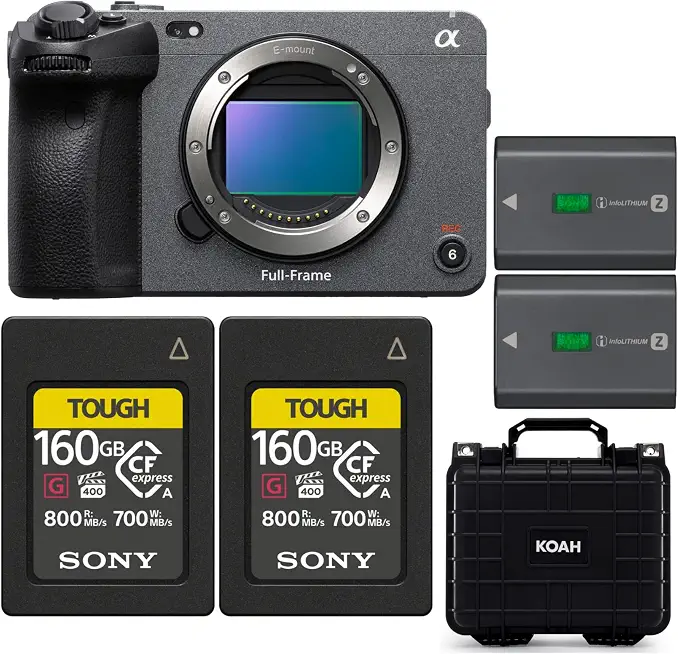 Sony Alpha FX3 Cinema Line Full-Frame Camera (Body Only) Bundle - B0BBSC4TPX