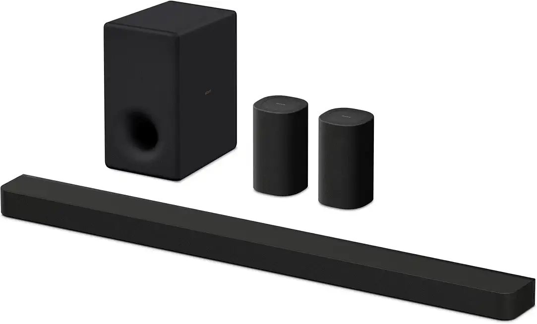 Sony BRAVIA Theater Bar 9 Soundbar with SA-SW3 Wireless Subwoofer and SA-RS8 Wireless Rear Speakers - B0FLCH3H7R