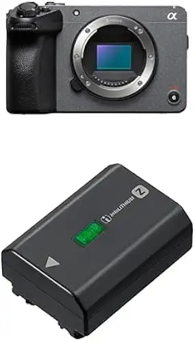 SONY Cinema Line FX30 Super 35 Camera + Sony NPFZ100 Z-Series Rechargeable Battery Pack - B0D717RGVK
