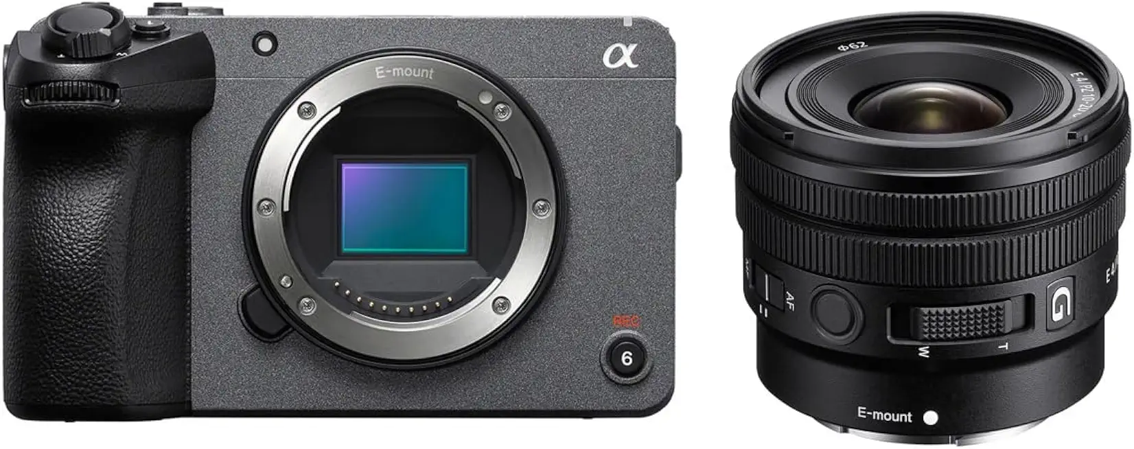 Sony FX30 Super 35 Cinema Line Camera with E PZ 10-20mm f/4 G Lens - B0BRLDJGKK