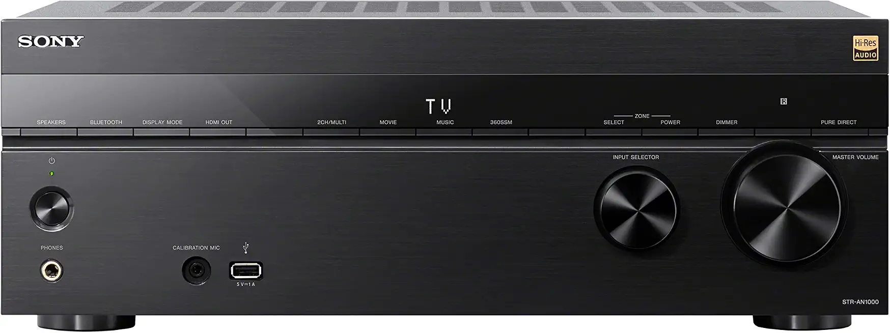 Sony STR-AN1000 7.2ch Home Theater 8K A/V Bluetooth Receiver - B0BSLX8YR5