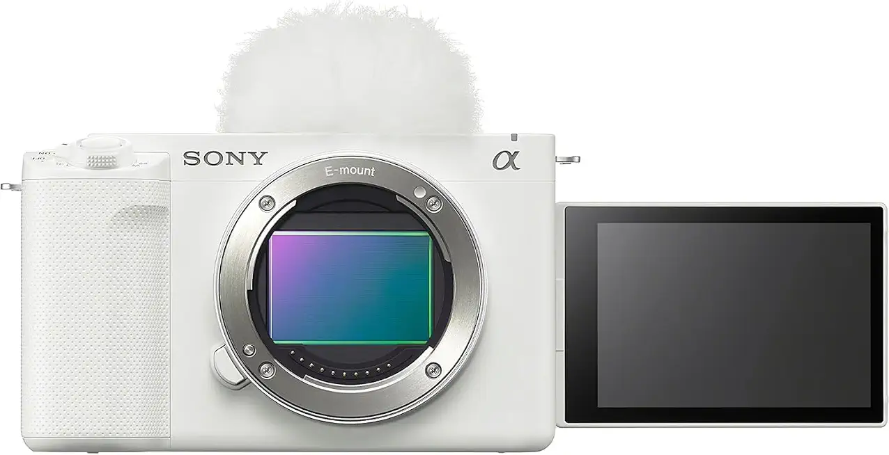 Sony ZV-E1 Full-Frame Mirrorless Camera Body White - B0BZWPP399
