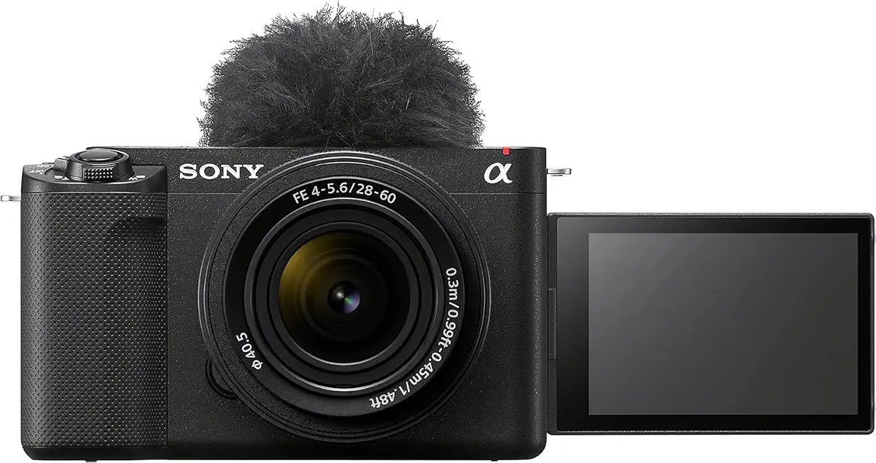 Sony ZV-E1 Full-Frame Mirrorless Camera with 28-60mm Lens Black - B0BZWP1WRF