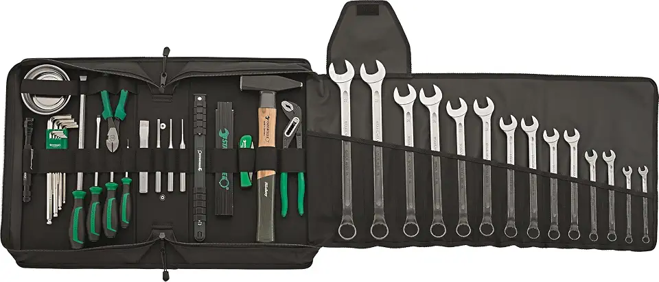 STAHLWILLE Agrar Tool Set 38 Pieces in Textile Bag l On-Tool Set Tractor and Agricultural - B0BN5895DZ