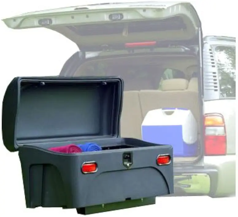 StowAway Standard Cargo Carrier with SwingAway Frame for 2" Hitch- Black - B002WVFAP0