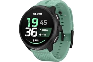 SUUNTO Run 2 GPS Running Watch, 1.32'' AMOLED Display, Aloe Green 4GB | Lightweight, Bright - B0HC6YLJ73