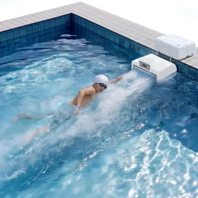 Swimming Current Machine, 9-Speed 30V Trainer |1000W:1500GPM for Beginners, Leisure & Family Fitness - B0H414S1DX