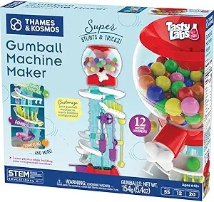 Tasty Labs: Gumball Machine Maker - Super Stunts & Tricks | Engineering Set - B07P681B7K