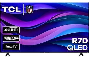 TCL 65-Inch R7D Series 4K UHD HDR Roku Smart TV, Game Accelerator 120 | Works - B0H9NR2V4R