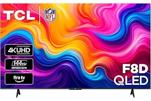 TCL 75-Inch F8D Series 4K QLED Smart TV (75F8D, 2026 Model) with Dolby Vision HDR - B0GL9V75WV