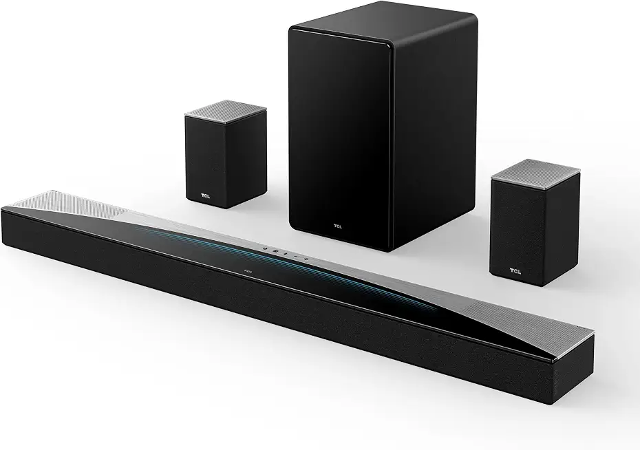 TCL Q85H Q Class 7.1.4 Channel Sound Bar with Dolby Atmos, DTS:X, Ray Danz Technology, - B0DWG3NQDT