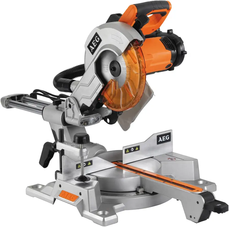 Telescopic Mitre Saw 254mm 2000w with Laser and LED Light - B00KLAH9ZI