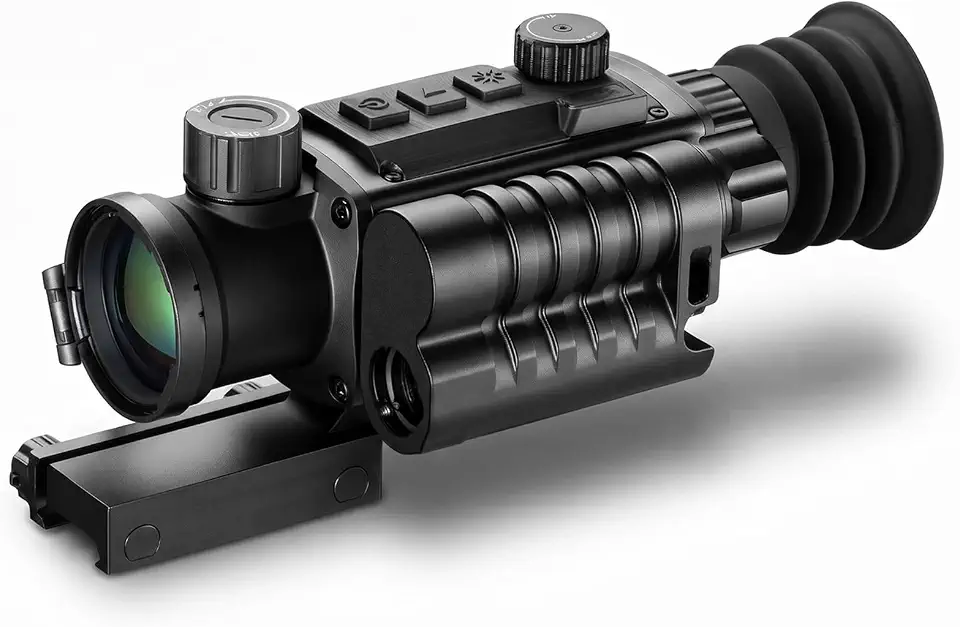 Thermal Scope, Night Vision Scope for Rifles. High Resolution Design.Focal Length 35mm - B0H41CXQV7