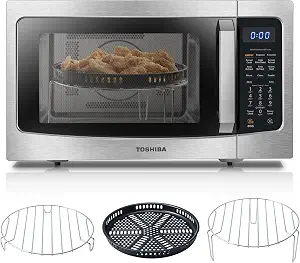 TOSHIBA 4-in-1 Microwave Oven with Air Fryer Combo, 1.5 Cu.Ft, 1000W - B089WC2P2K