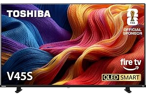 TOSHIBA 40" Class V45 Series QLED FHD 1080p Smart Fire TV, Voice Remote with Alexa, - B0GTWYYJKB
