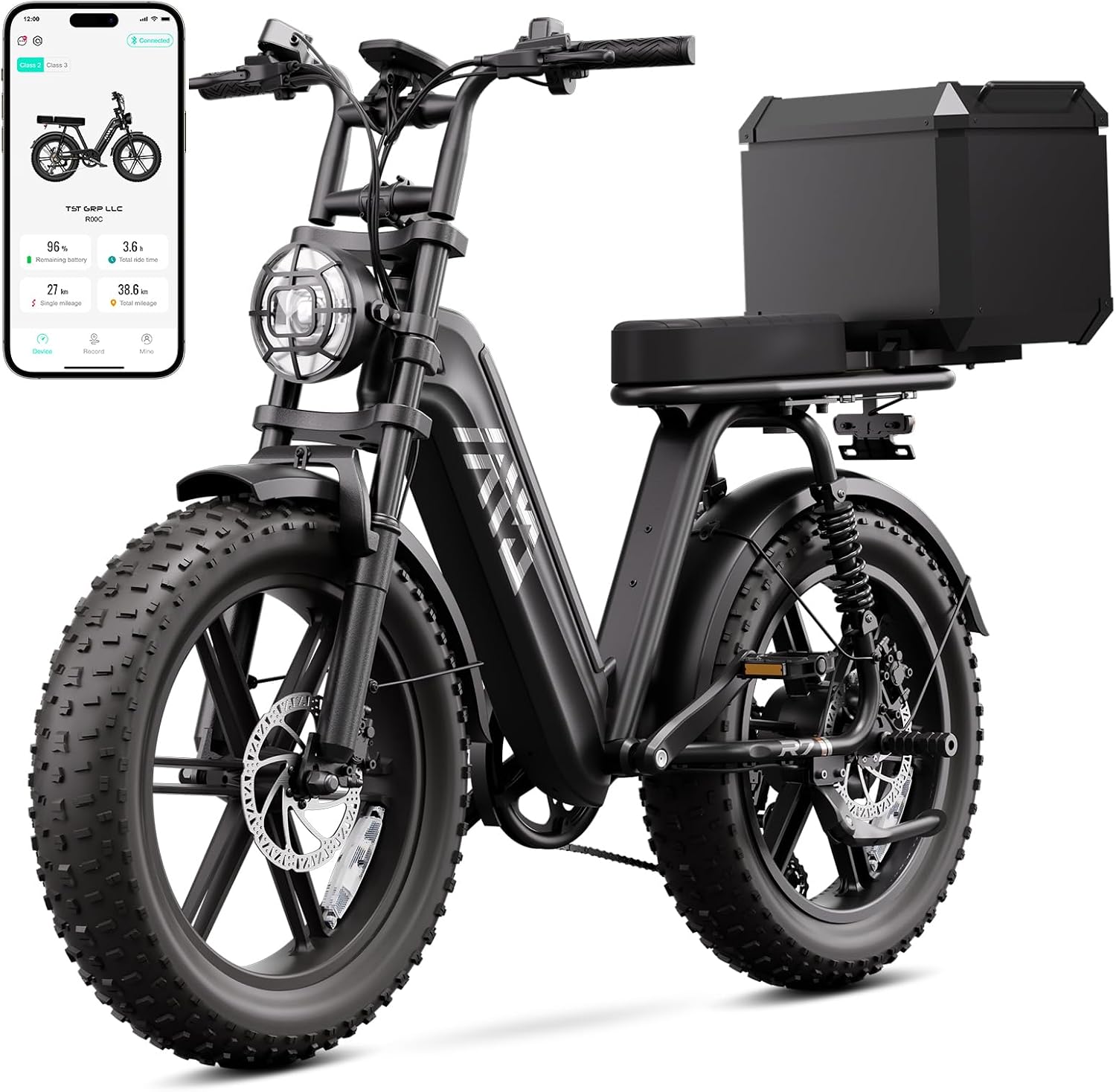 TST Electric Bike for Adults, 48V 15Ah Battery for Urban - B0GRMV4GLC