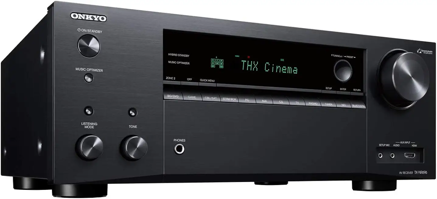 TX-NR696 Home Audio Smart Audio and Video Receiver, Sonos Compatible and Dolby Atmos Enabled, 4K - B07STXVRRP