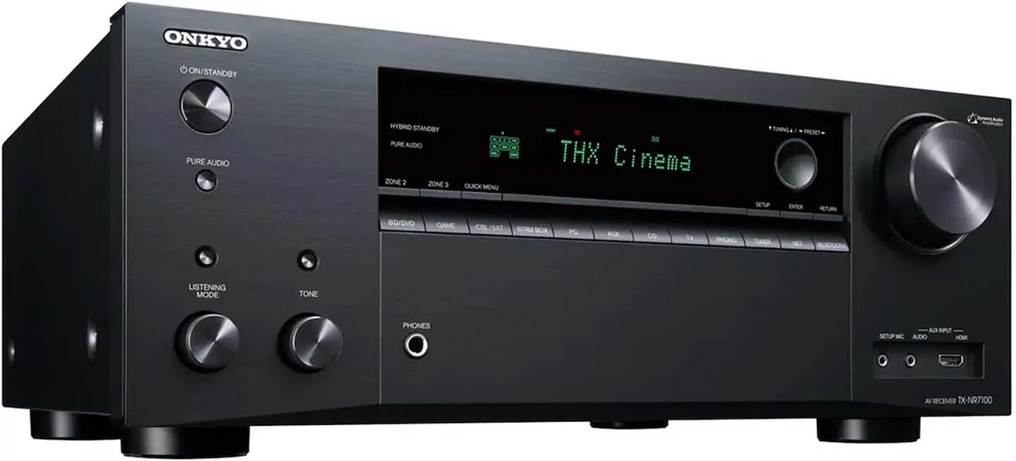 TX-NR7100 9.2-Channel THX Certified AV Receiver Black (Renewed) - B0B94MB8Q3