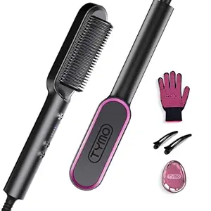 TYMO Hair Straightener Brush, Hot Comb Hair Straighteners for Women - B07MMQ4BZH