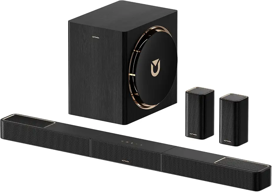 ULTIMEA 7.1.4ch Professional Wireless Sound Bar System for TV, Skywave X60 - B0GQDZMYW9