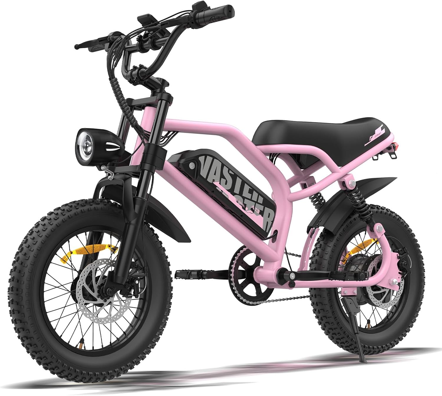 VDL Mountain Electric Bike for Teens/Adults, 16" Fat Tire Ebike, - B0F5PND79Q