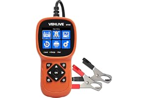 VEHLIVE BT906 Car Battery Tester 6V 12V 24V with Lithium Battery Testing, 5-3000CCA Automotive Circuit - B0GQRXSSPX