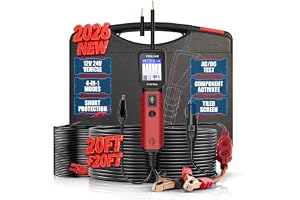 VEHLIVE P100 Plus Automotive Power Circuit Probe Tester,12V 24V Car Automotive Diagnostic Test Tool, Digital - B0GQ787PF4