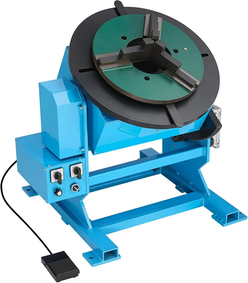 VEVOR Rotary Welding Positioner 1102 lbs Load Capacity Welding Positioner | For Cutting, Grinding, Assembly, - B0GL3F4DHX