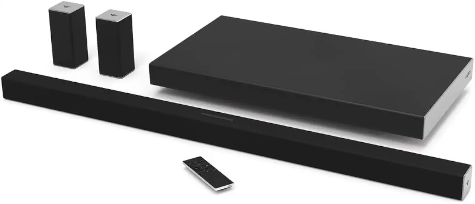 VIZIO SB4051-D5 Smartcast 40” 5.1 Slim Sound Bar System, Black - B01G3STJD6