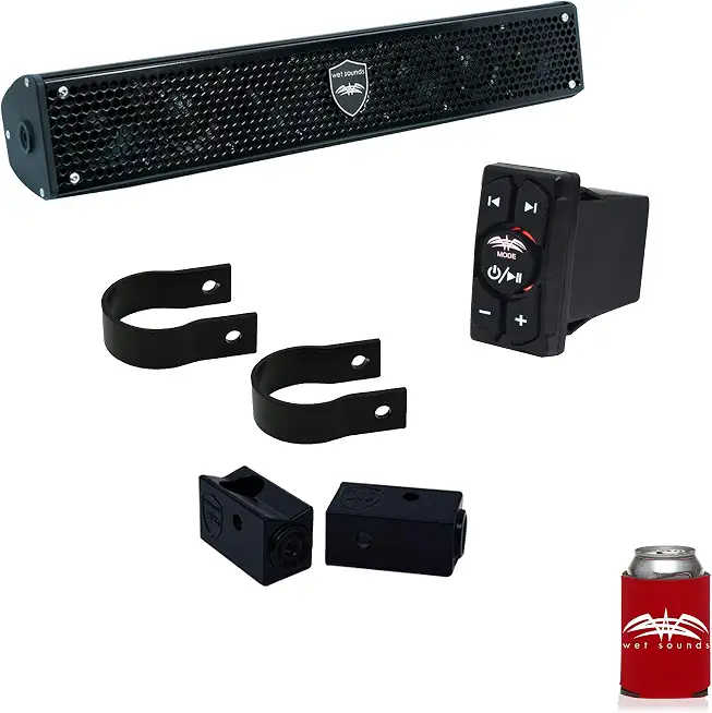 Wet Sounds Stealth 6 Surge Soundbar 1.50 in Mount Bluetooth Receiver - B07HP86QFL