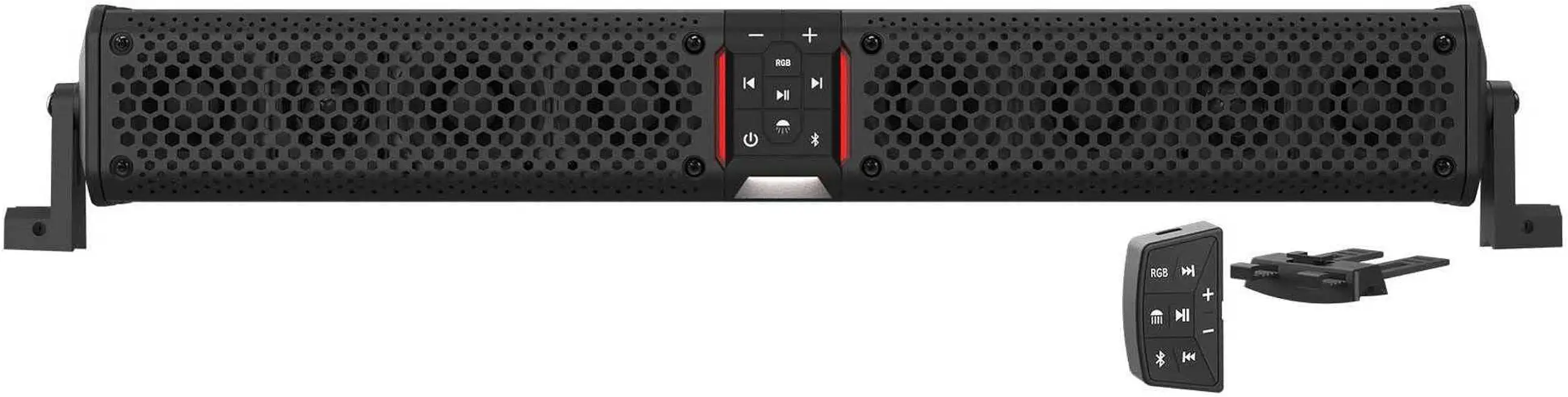 Wet Sounds Stealth XT 8-B - All-in-One IP67 Weatherproof 300-Watt Amplified Bluetooth 8-Speaker Soundbar with - B0DWQ3FVCV