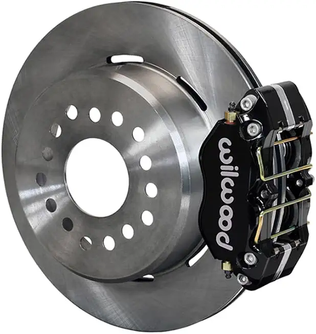 Wilwood 140-11398 Forged Dynapro Low-Profile Rear 11" Big Brake Kit With Black Calipers, Compatible with - B0CB94T3BM