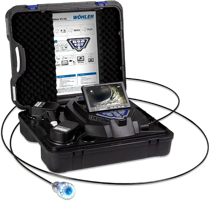 Wohler VIS 250 Inspection Camera incl. 1" Camera Head | Pipe & Duct Borescope | - B00CXZHEMM