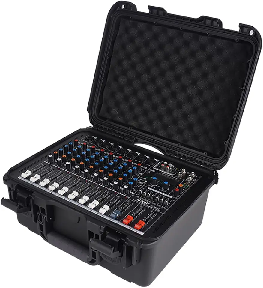 X-960D 8-channel Handheld Portable Audio Mixer, Supporting Dual 450W Passive Speaker Amplifier Output Console, 99 - B0H21MDK97